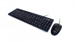 Kit de Teclado y Mouse VORAGO KM-104